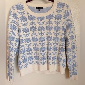 Adrianna Papell Floral Sweater